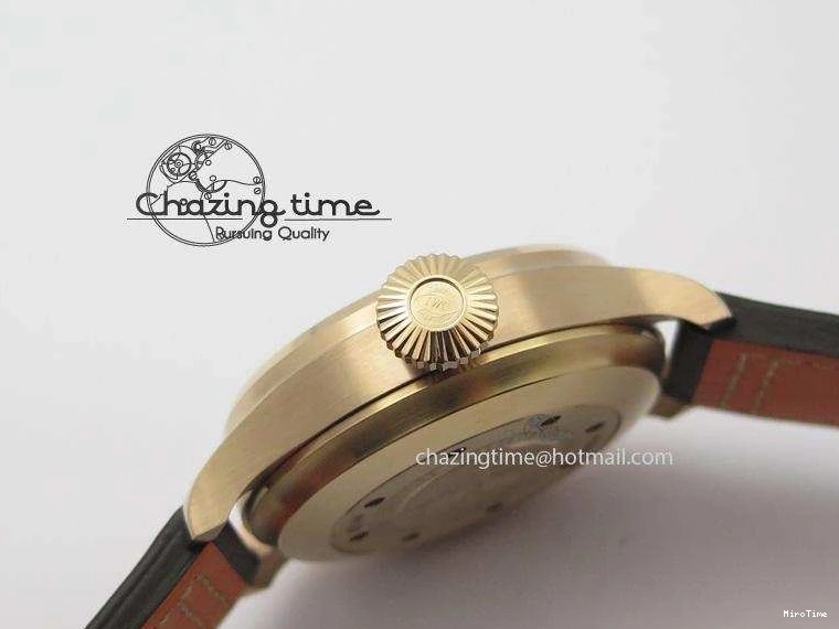 MIROTIME 0226 Big Pilot Real PR 2016 IW500917 RG ZF Best Edition Gray Dial On Brown Leather Strap A Modern 7290